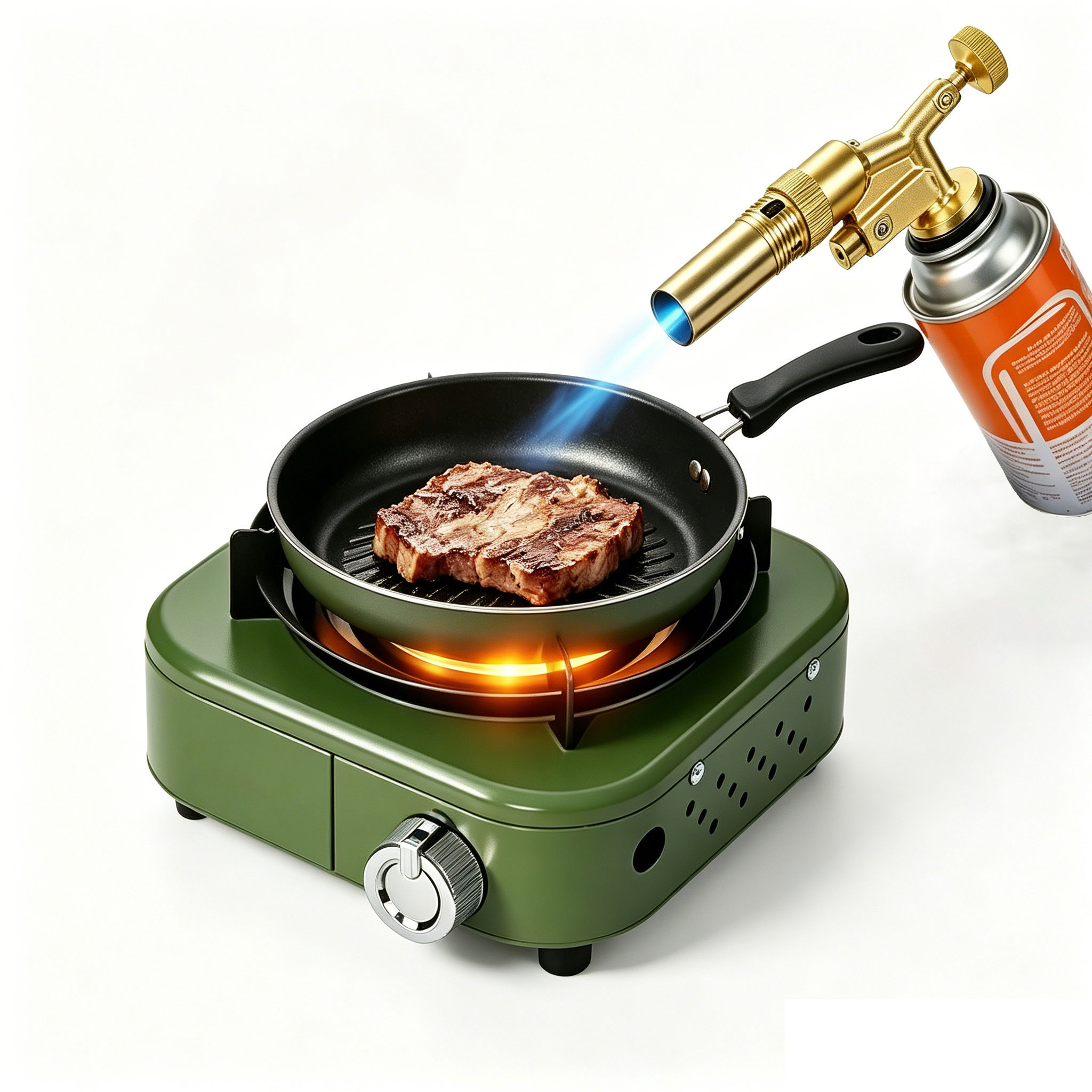Camping Cooking Flame - Beiyue 2026 Portable Gas Camping Gas