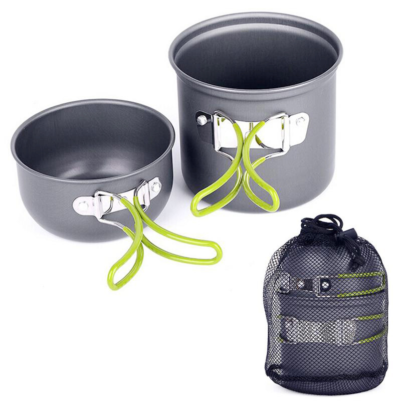 Camping Cooking Mesh - Outdoor Portable Camping Cookware With Cutlery