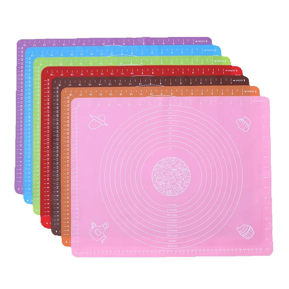 Camping Cooking Mat - 5 size Baking Rolling Mat Silicone