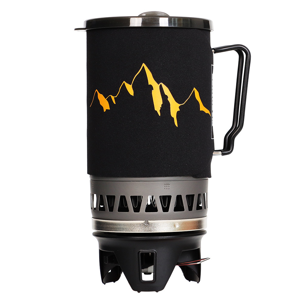 Camping Cooking One Pot - Camping Gas Stove Pot System Lightweight