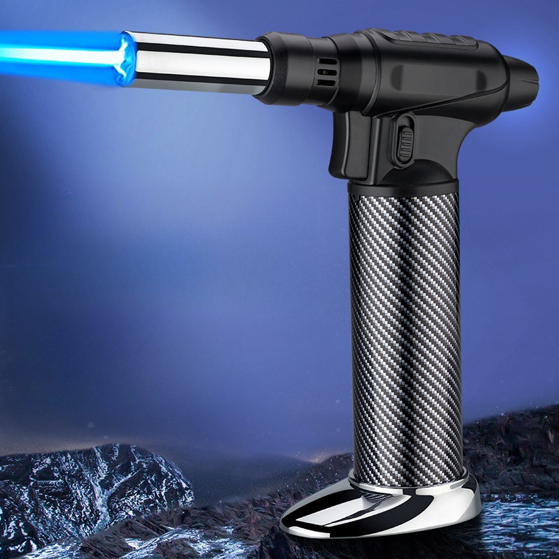 Camping Cooking Flame - 360° Ignition Butane Gas Lighter Integrated