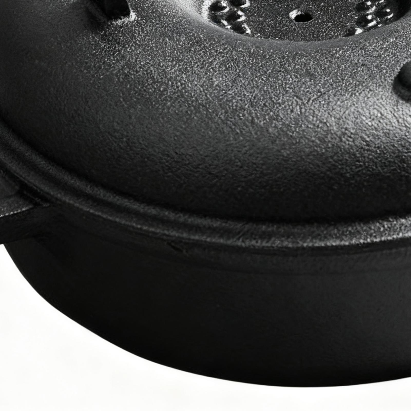 Camping Cooking Dutch Oven - Cast Iron Soup Pot Heavy Duty