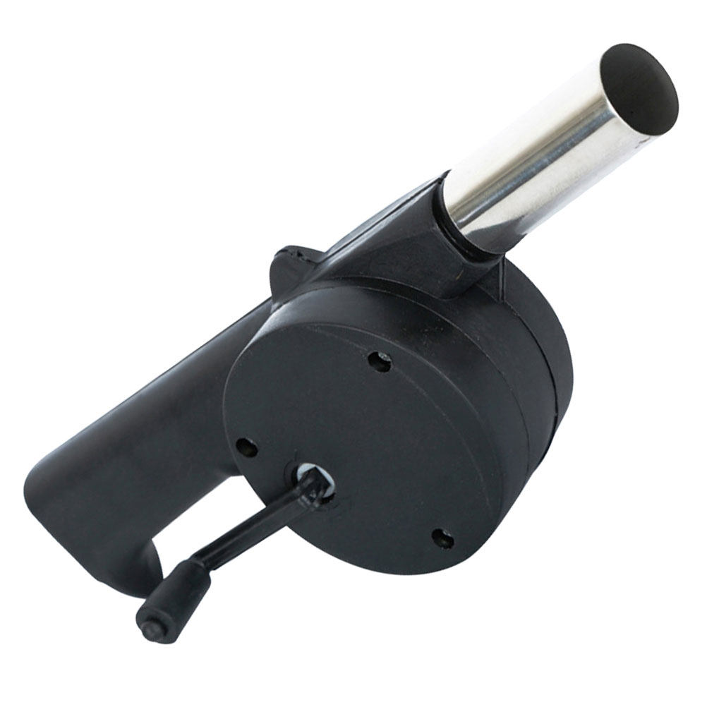 Camping Cooking Fire - Black Hand Crank Manual Blower Bbq