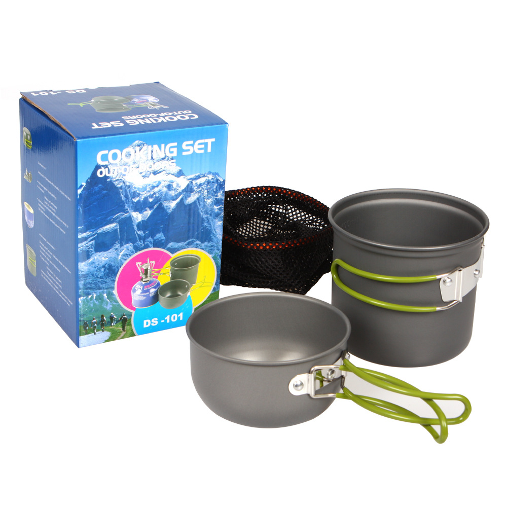 Camping Cooking Equipment Bag - Outdoor Travel Camping Cookware Kit Cooking