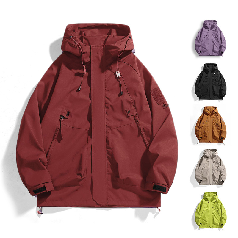 Camping Cooking Windbreak - CHRLCK Unisex Outdoor Waterproof Jacket Windbreaker
