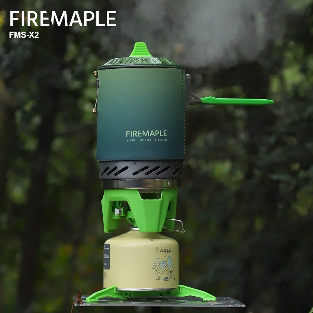 Camping Cooking One Pot - Fire-Maple FMS-X2 Cooking System Outdoor Gas