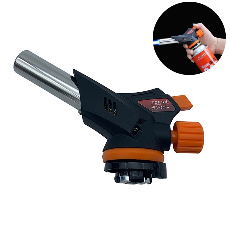 Camping Cooking Flame - Torch Cooking AutoIgnition Butane Gas Welding-Burner