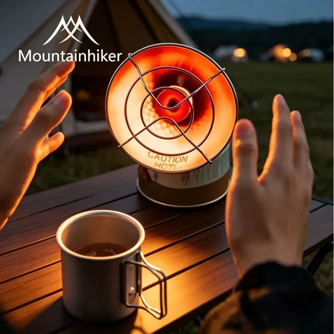 Camping Cooking Gas Stove - MOUNTAINHIKER Outdoor Camping Mini Portable Gas