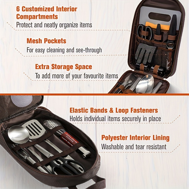 Outdoor Cooking Bag Camping St - Camping Cooking Equipment Bag 评论和价格