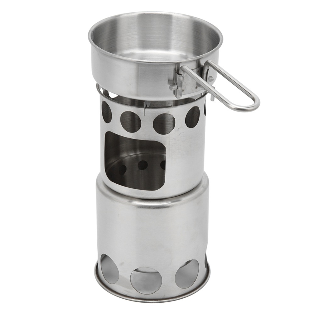 Stainless Steel Camping Cookwa - Camping Cooking Mesh 评论和价格