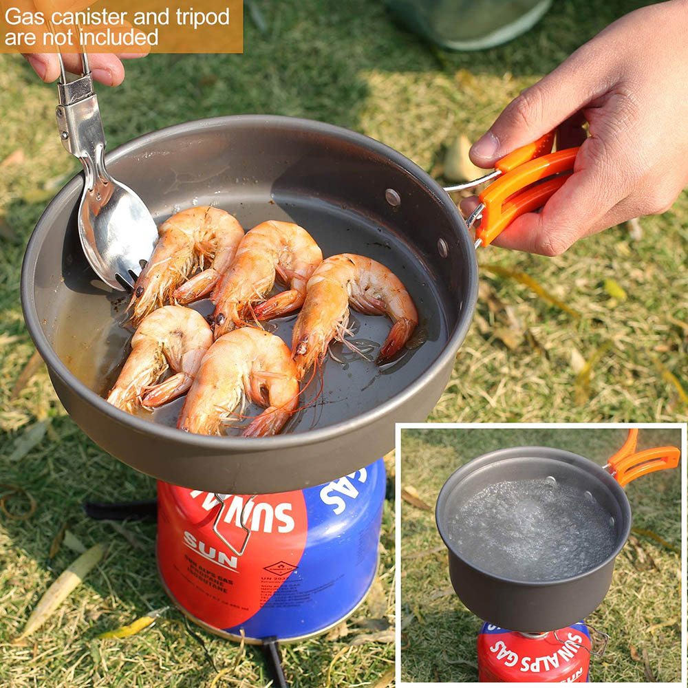 Aluminum Outdoor Camping Cookw - Camping Cooking Equipment Bag 评论和价格