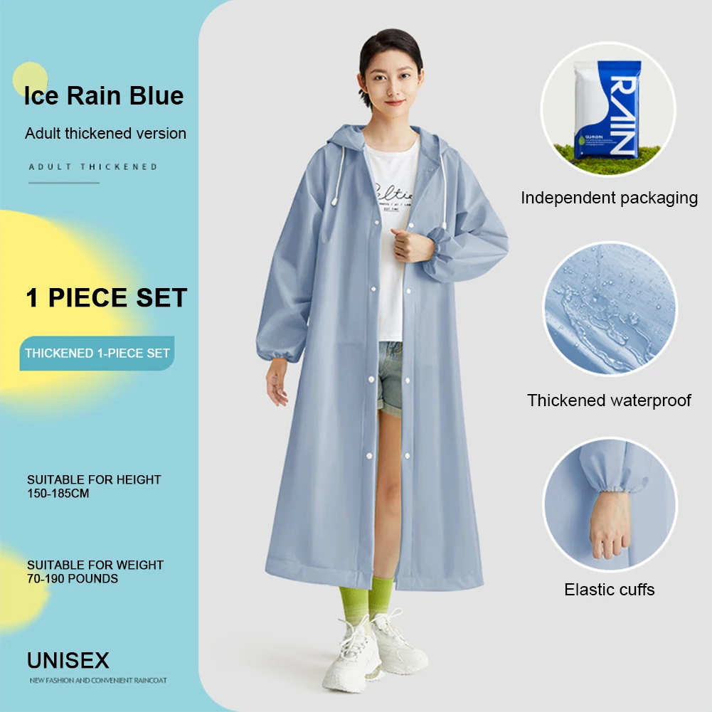 Adult Long Raincoat Non Dispos - Camping Cooking Windbreak 评论和价格