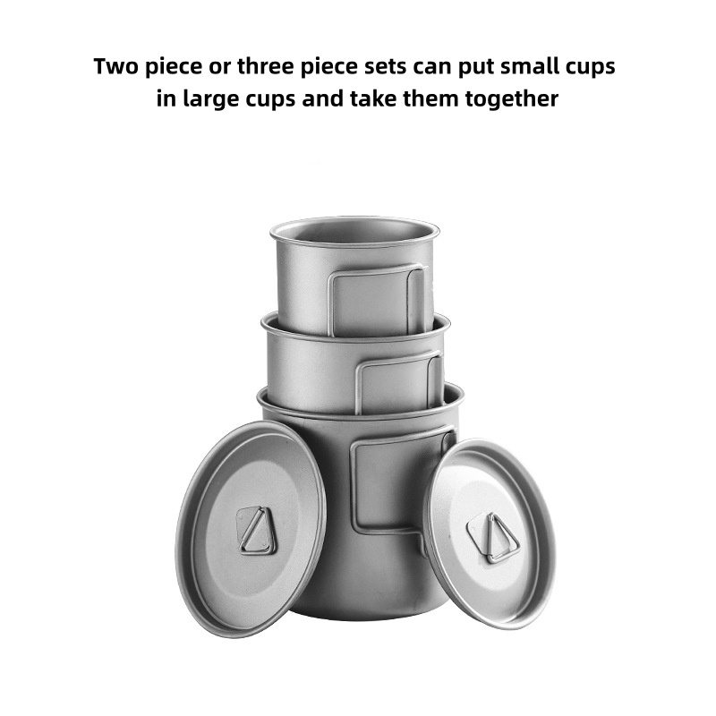 Titanium Camping Mug with Fold - Camping Cooking Mesh 评论和价格