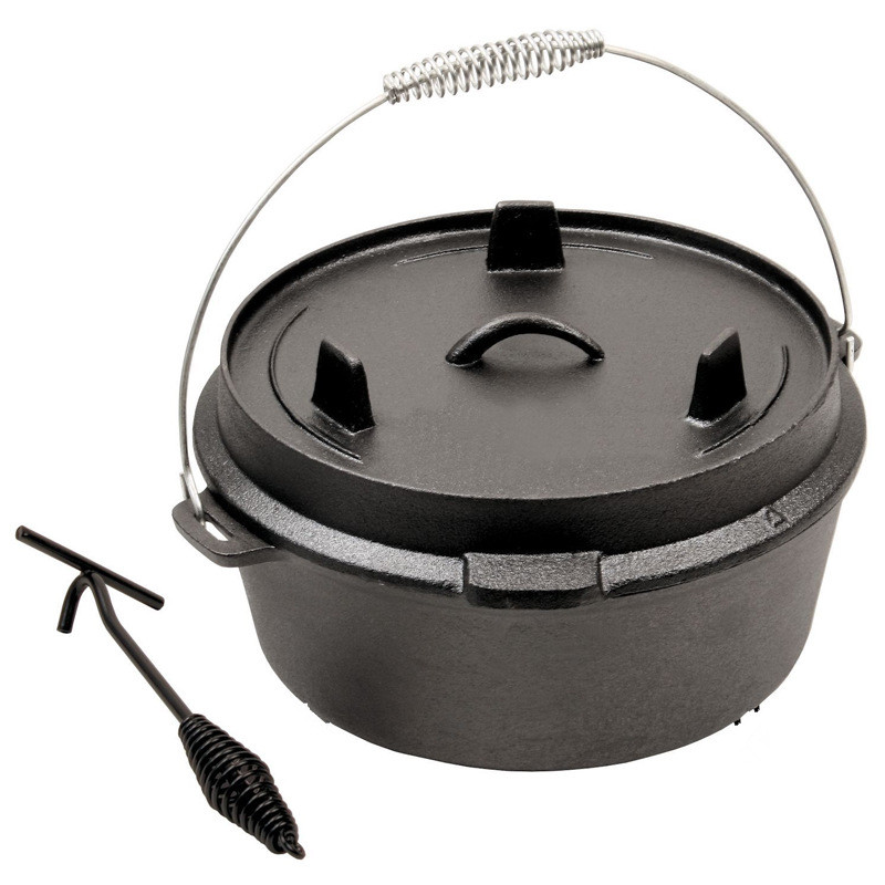 25cm Camp Dutch Oven Pre Seaso - Camping Cooking Dutch Oven 评论和价格