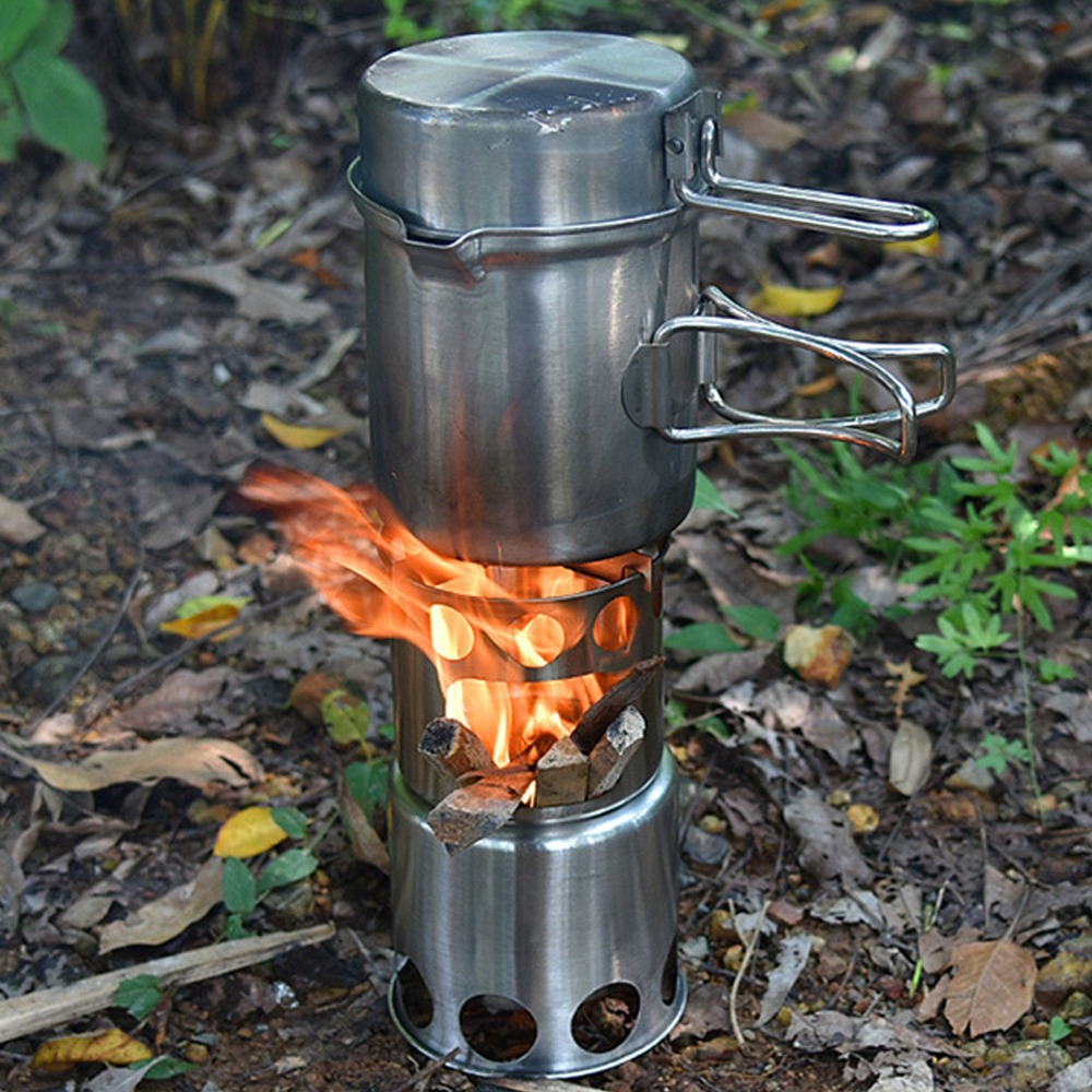 Durable Stainless Steel Campin - Camping Cooking Mesh 评论和价格