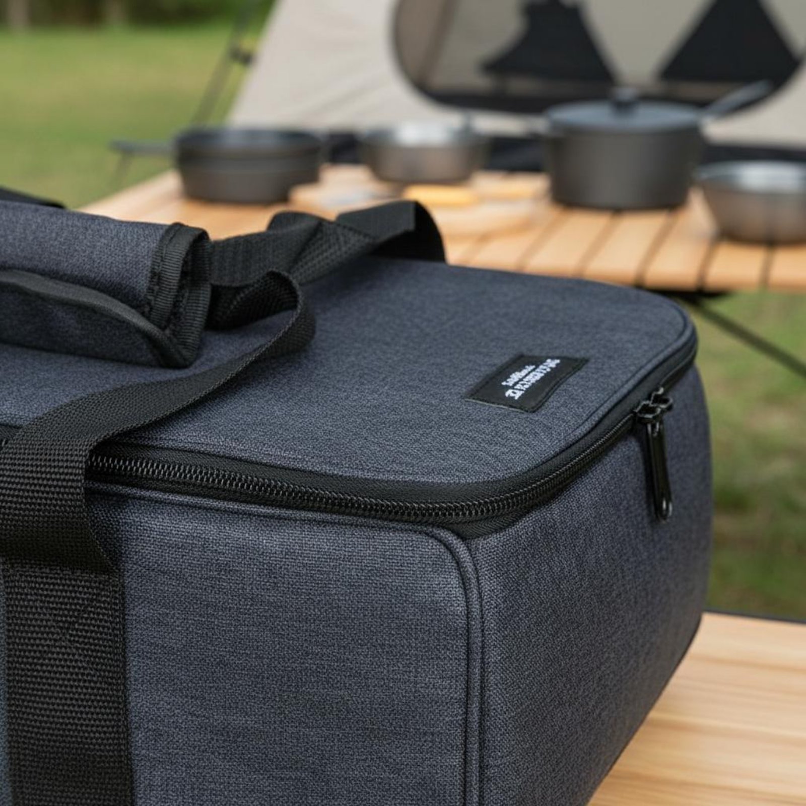 Outdoor Cookware Storage Bag L - Camping Cooking Equipment Bag 评论和价格