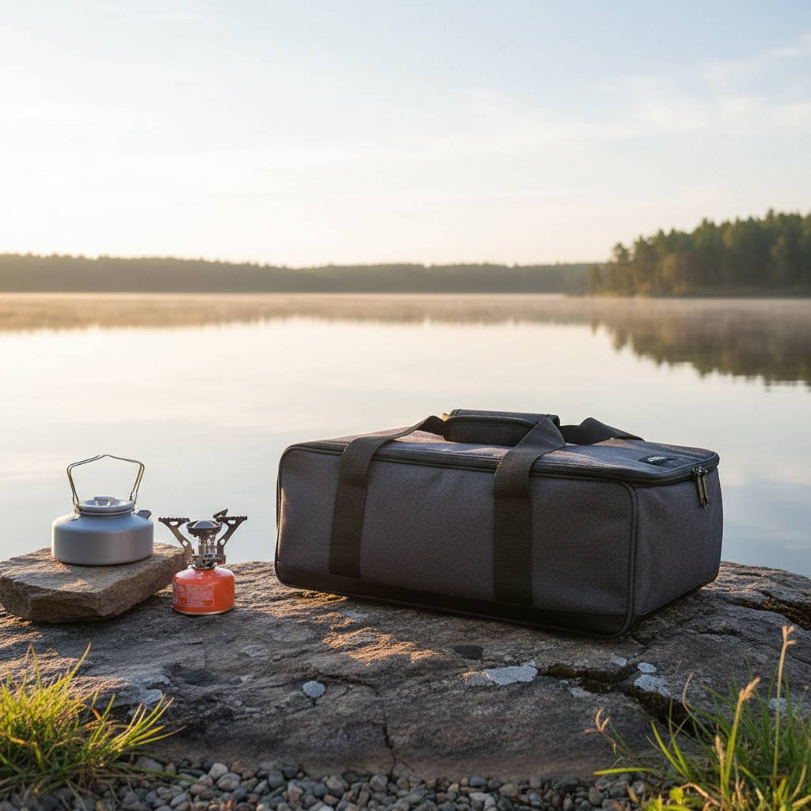 Outdoor Cookware Storage Bag L - Camping Cooking Equipment Bag 评论和价格