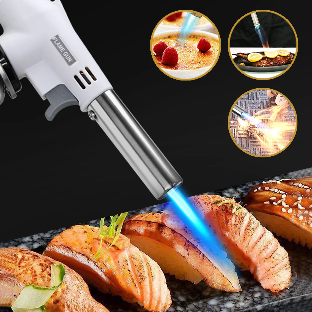 Portable Metal Flame Gun Butan - Camping Cooking No Gas 评论和价格