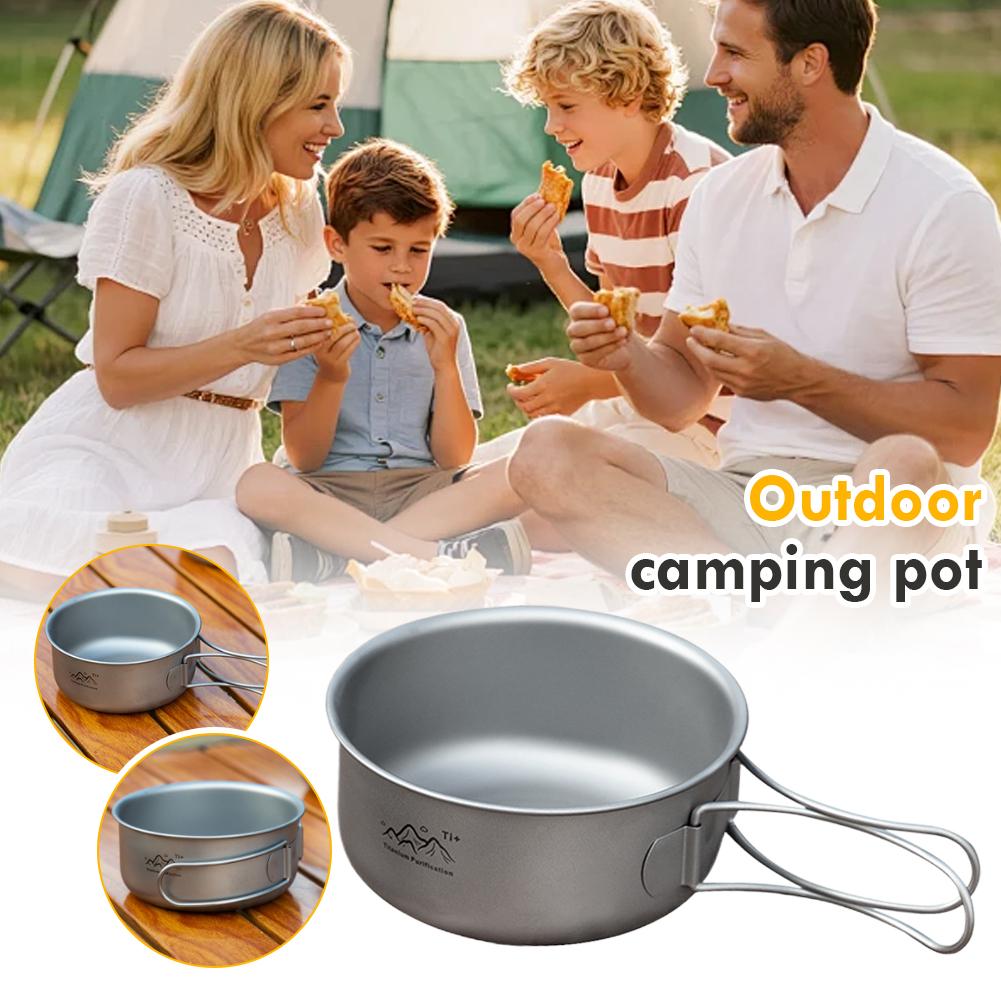 Outdoor Picnic Titanium Cookin - Camping Cooking One Pot 评论和价格
