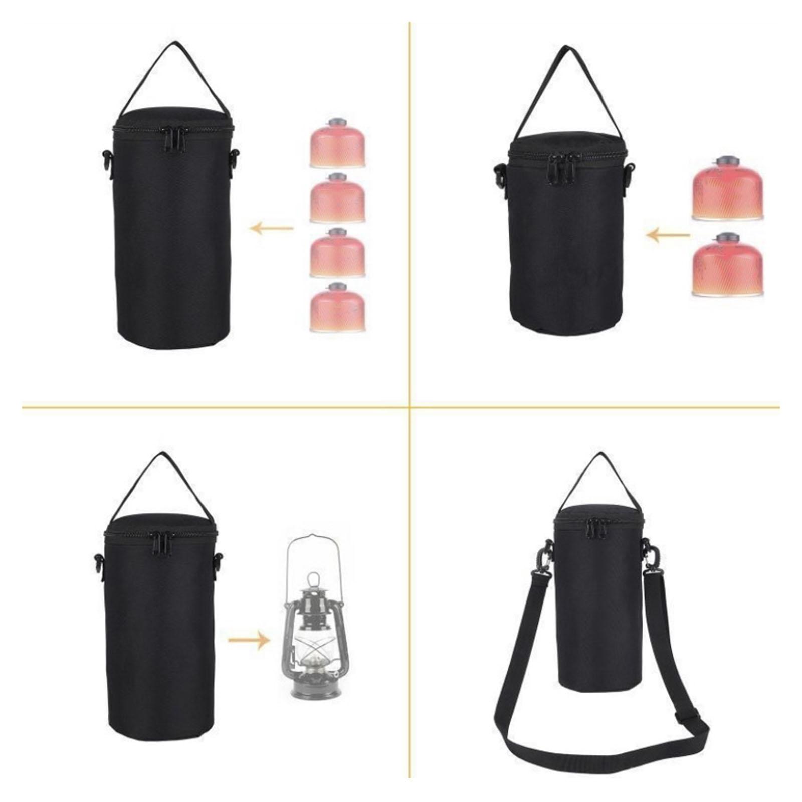 Portable Gas Canister Case Nyl - Camping Cooking Equipment Bag 评论和价格