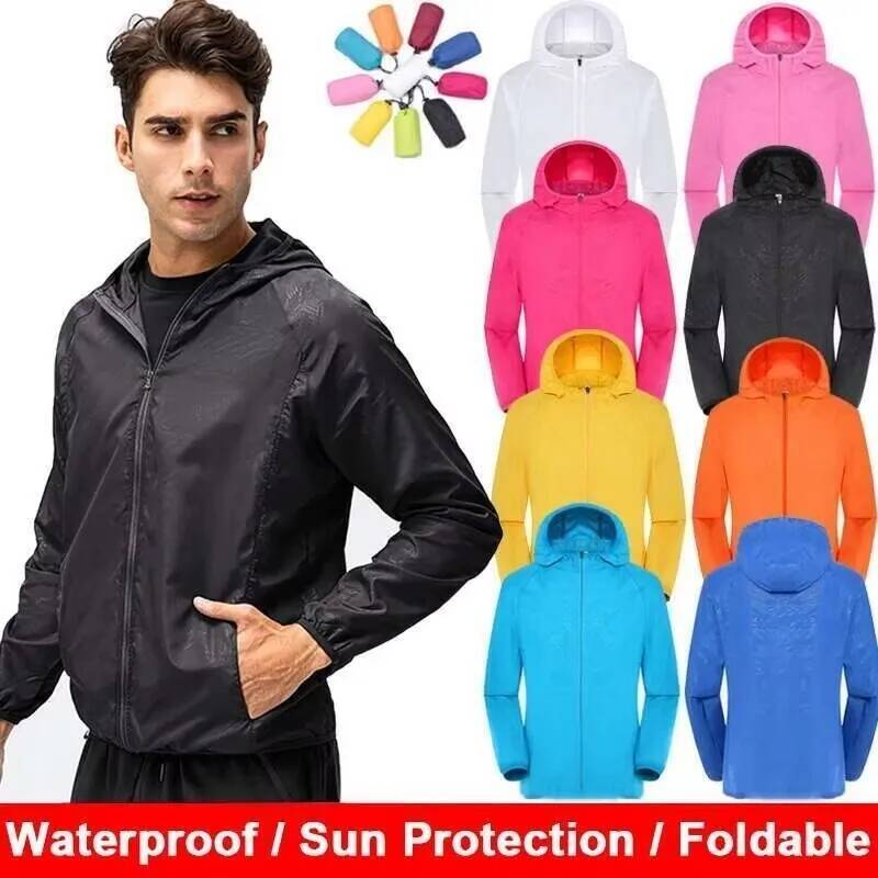 Men Women Waterproof Jacket Wi - Camping Cooking Windbreak 评论和价格