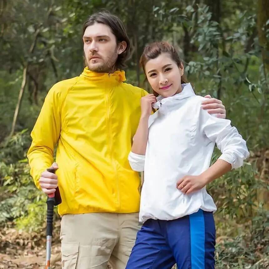 Men Women Waterproof Jacket Wi - Camping Cooking Windbreak 评论和价格