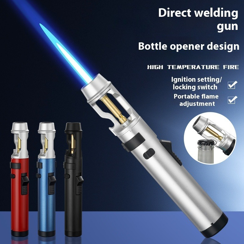 Metal Windproof Jet Flame Ligh - Camping Cooking Flame 评论和价格