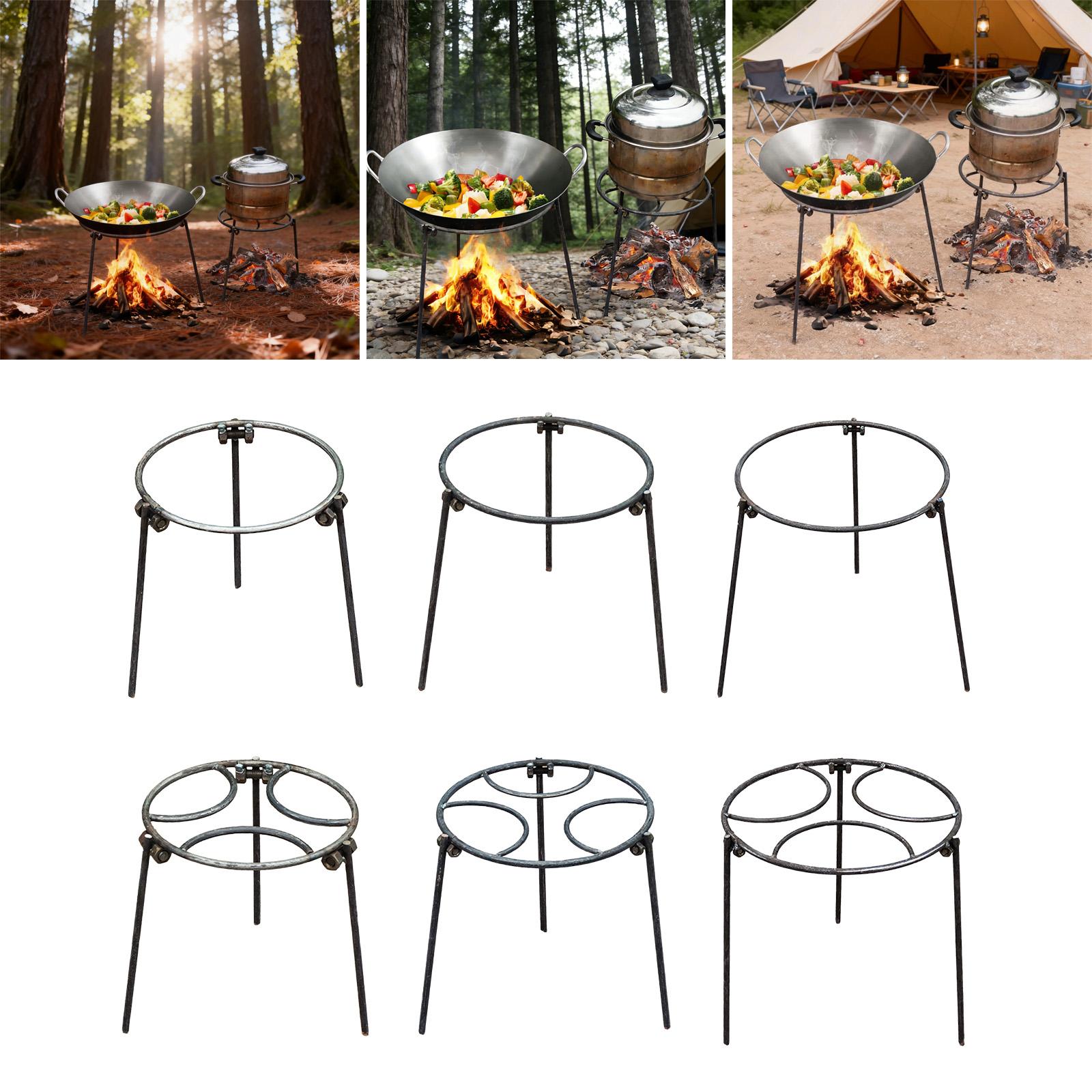 Campfire Tripod,Dutch Oven Mul - Camping Cooking Dutch Oven 评论和价格