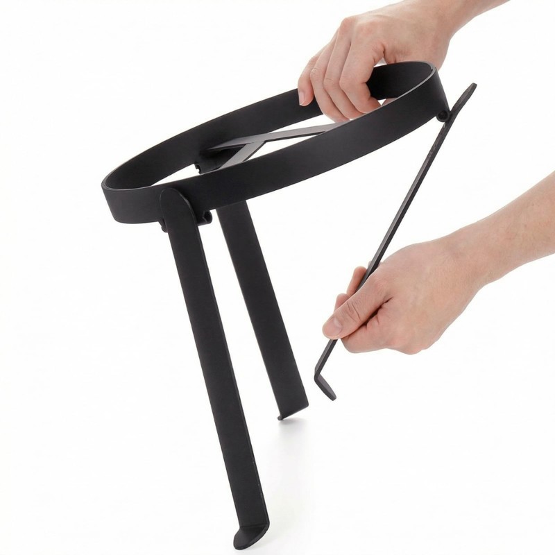 FSTE-Tripod Stand For Cast Iro - Camping Cooking Dutch Oven 评论和价格
