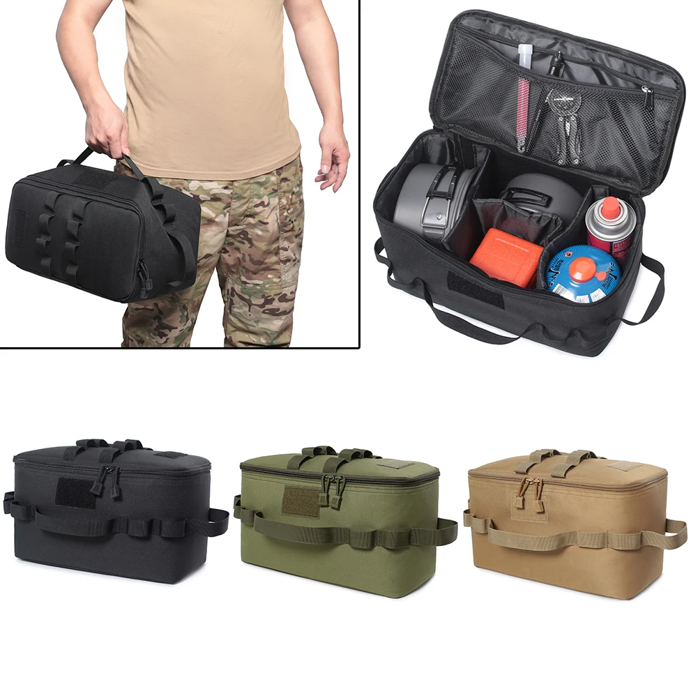 Tactical Pouch Camping Storage - Camping Cooking No Gas 评论和价格