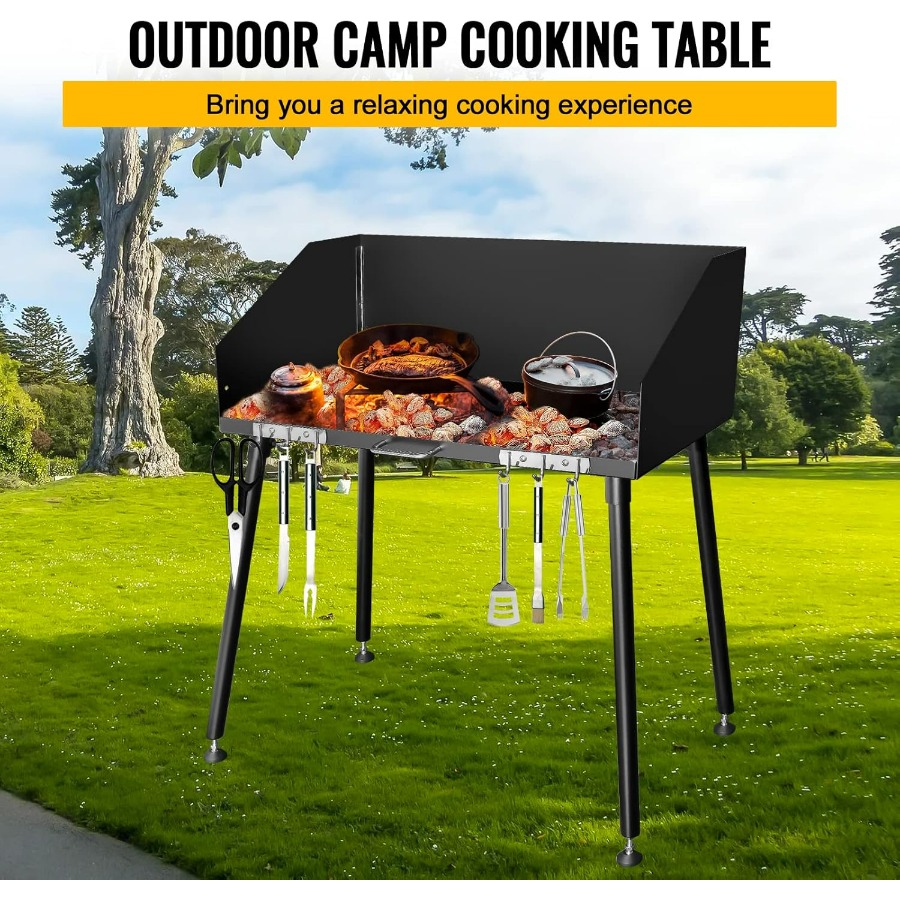 30 x 16 Inch Carbon Steel Dutc - Camping Cooking Dutch Oven 评论和价格