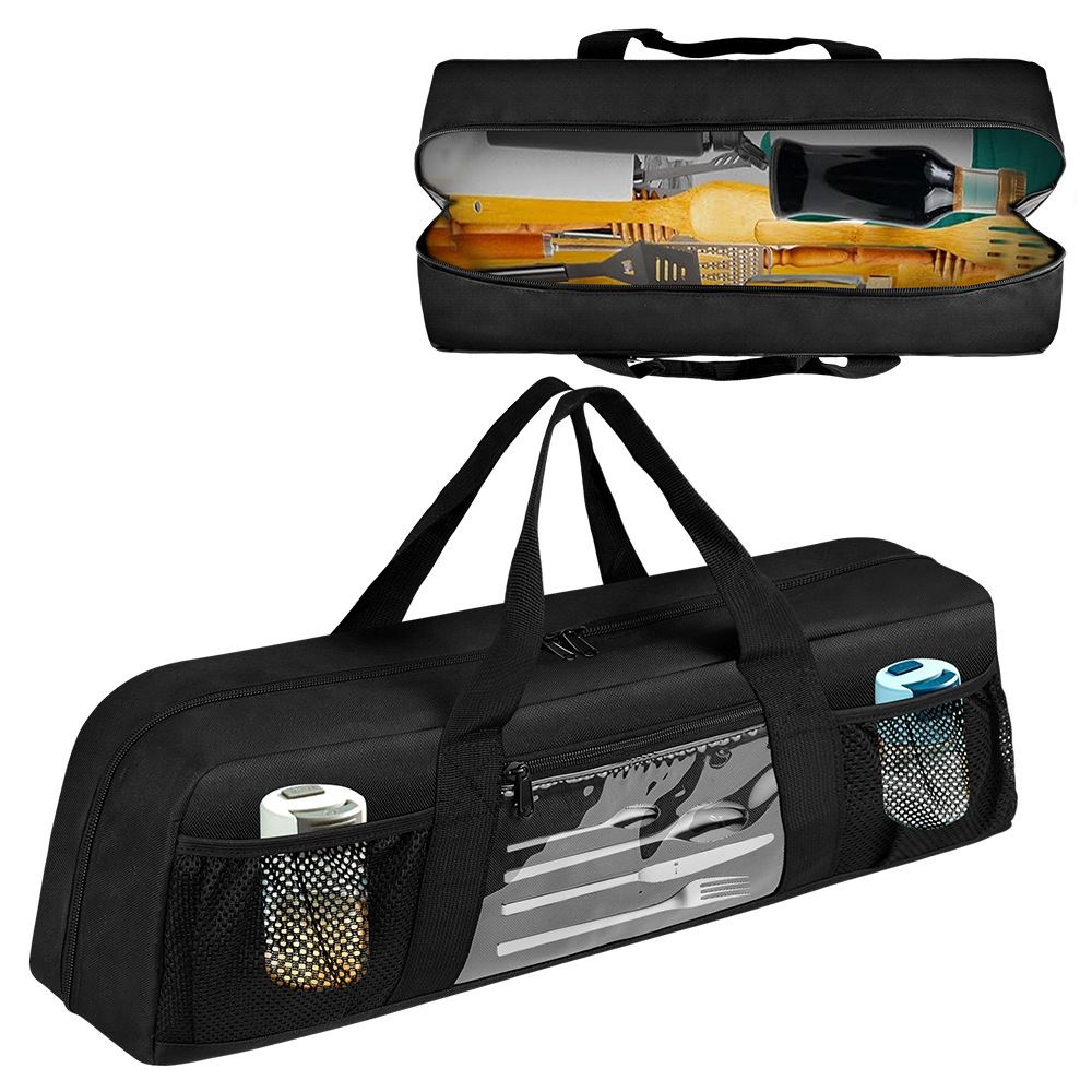 Durable Barbecue Utensils Stor - Camping Cooking Equipment Bag 评论和价格