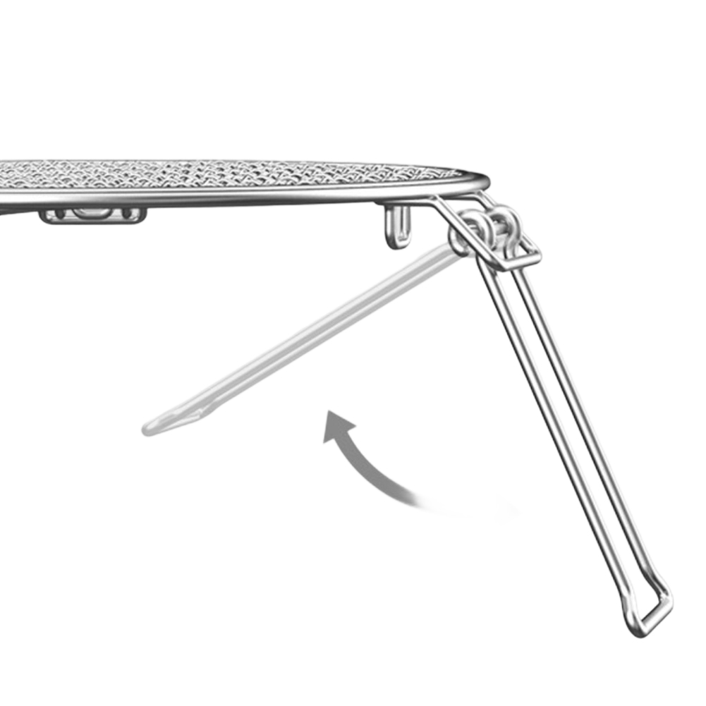 Stainless Steel Foldable Campi - Camping Cooking Dutch Oven 评论和价格