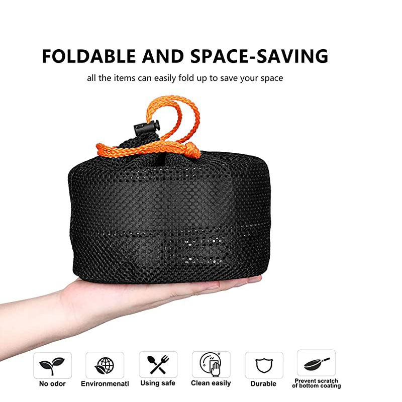 Aluminum Outdoor Camping Cookw - Camping Cooking Equipment Bag 评论和价格