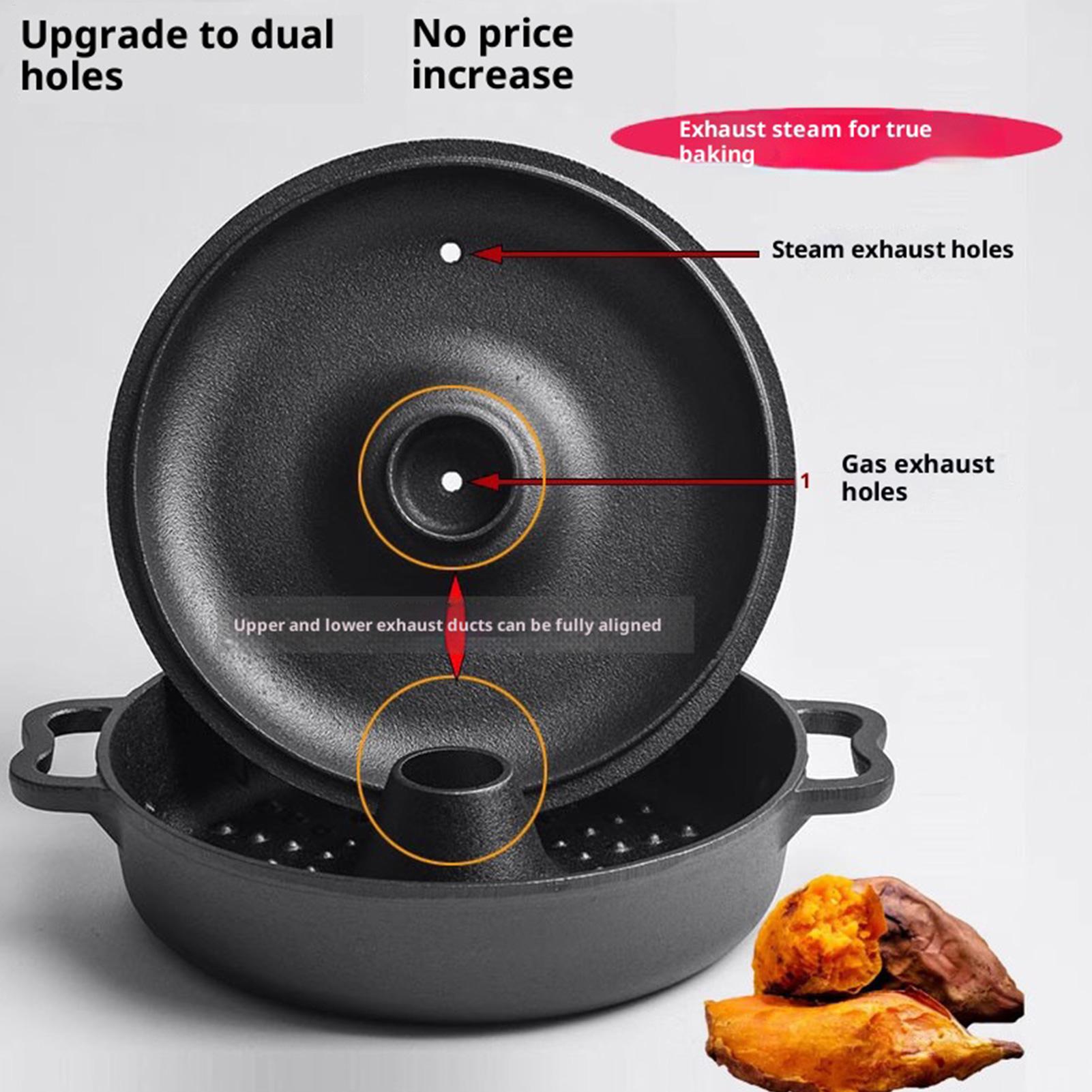 Cast Iron Cauldron For Cooking - Camping Cooking Dutch Oven 评论和价格