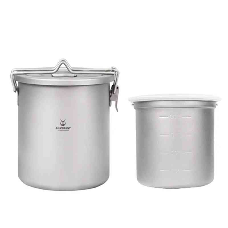 Silverant Camping Titanium Pot - Camping Cooking Mesh 评论和价格