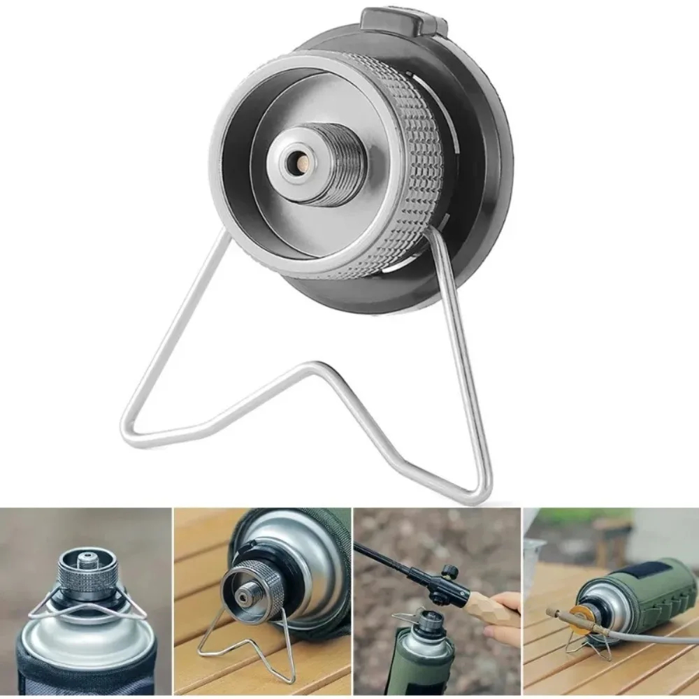 Butane Adapter With Bracket Ou - Camping Cooking Gas Stove 评论和价格