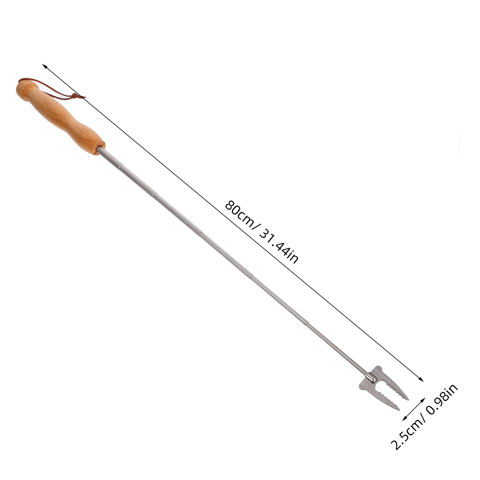Stainless Steel Extendable Bbq - Camping Cooking Fire 评论和价格