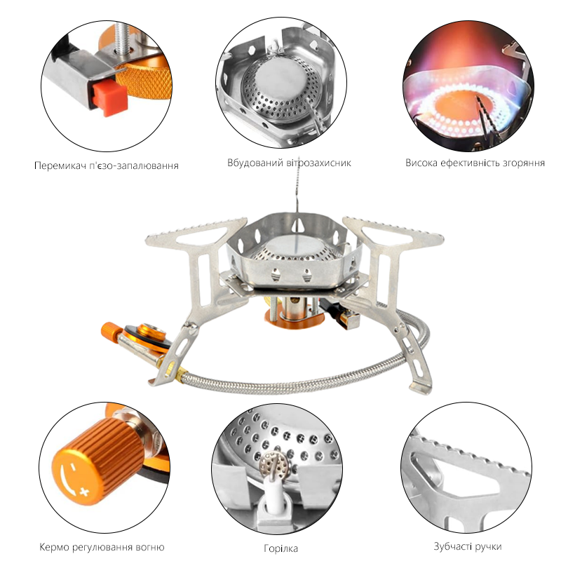 TARKA 3800W Camping Gas Stove  - Camping Cooking Gas Stove 评论和价格