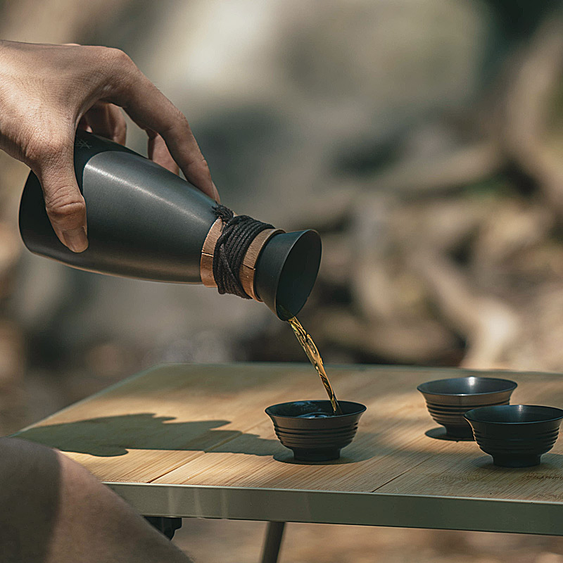 Outdoor Camping Wine Set ALOCS - Camping Cooking Mesh 评论和价格