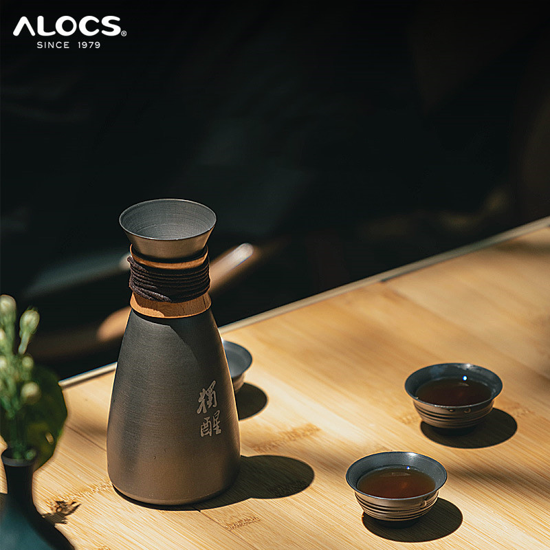 Outdoor Camping Wine Set ALOCS - Camping Cooking Mesh 评论和价格
