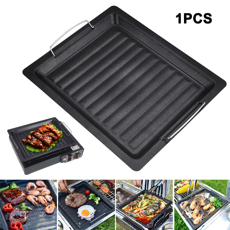Outdoors Thick Square Grill Pa - Camping Cooking Tray 评论和价格