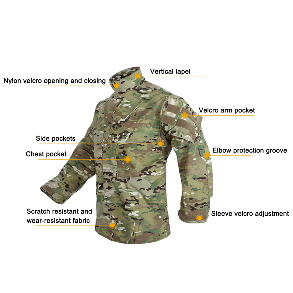 Men's Field Camouflage Clothin - Camping Cooking Windbreak 评论和价格