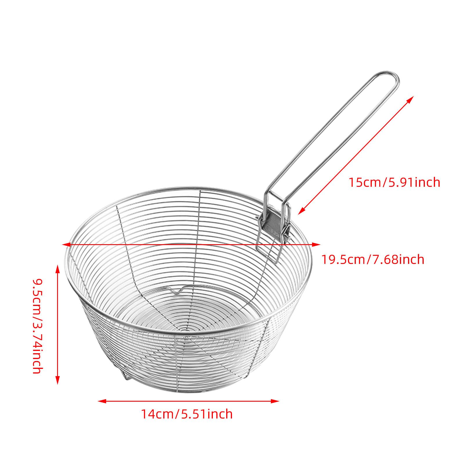 Frying Basket Stainless Steel  - Camping Cooking Mesh 评论和价格