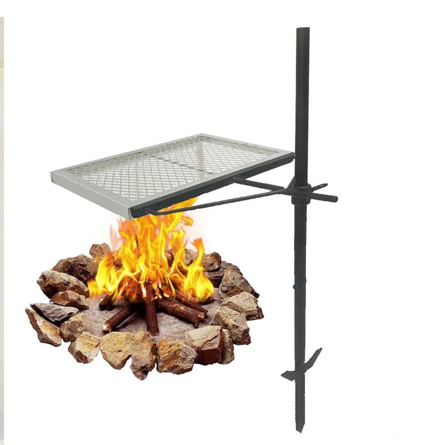 360 ° Adjustable Rotating Camp - Camping Cooking Fire 评论和价格