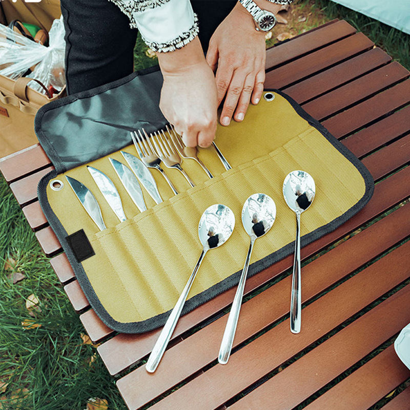 Portable outdoor cutlery stora - Camping Cooking Equipment Bag 评论和价格