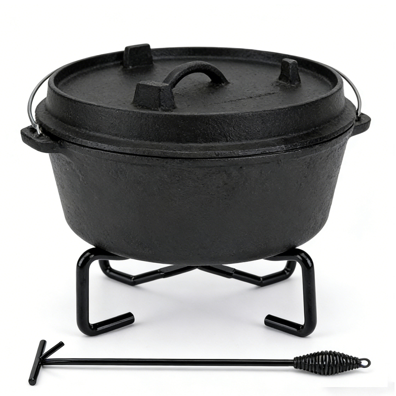 4-in-1 Folding Pot Stand Camp  - Camping Cooking Dutch Oven 评论和价格