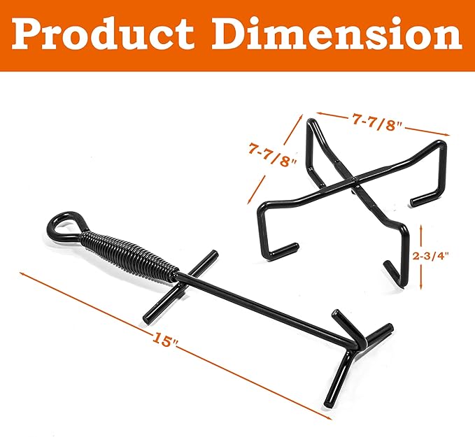 4-in-1 Folding Pot Stand Camp  - Camping Cooking Dutch Oven 评论和价格