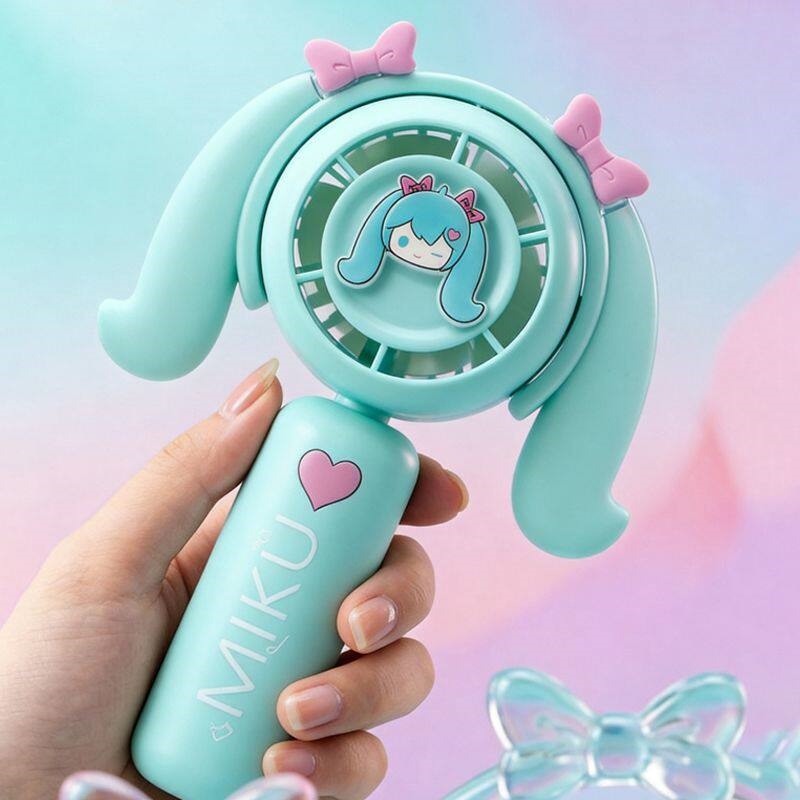 Hatsune Miku Mini Handheld Fan - Camping Cooking Fire 评论和价格