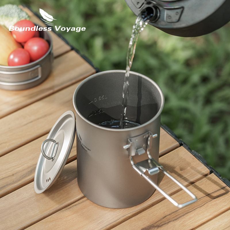 Boundless Voyage 900ml Titaniu - Camping Cooking Mesh 评论和价格